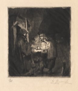 La ronda de la noche de Unknown artist