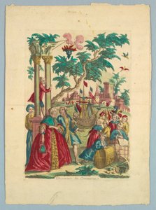 La apertura del comercio de Unknown artist