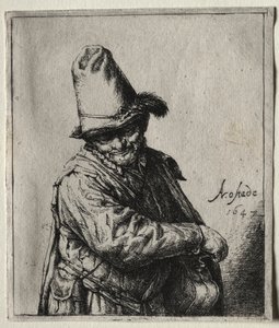 The Organ Grinder de Unknown artist
