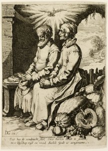 La piadosa pareja de ancianos