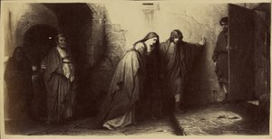 [El regreso del Gólgota por Paul Delaroche] de Unknown artist