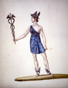 El dios romano Mercurio o Hermes entre los griegos.