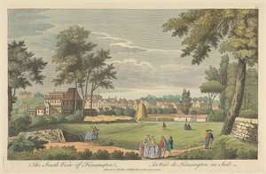 Vista sur de Kensington de Unknown artist