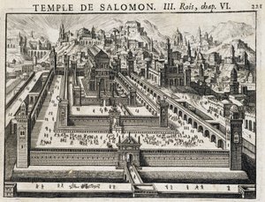 El Templo de Salomón - La Biblia de Unknown artist
