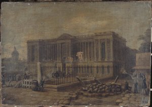 El ataque al Louvre, 29 de julio de Unknown artist