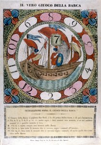 El juego del barco. Siglo XVIII de Unknown artist