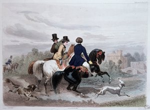 El recorrido del vecindario - en "Moda parisina" de Unknown artist