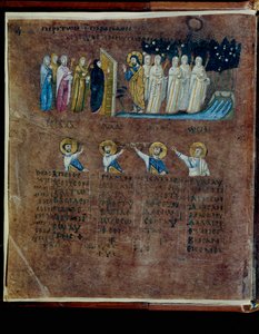 La púrpura del Codex Rossanensis, siglo VI (manuscrito)