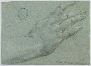 La mano derecha de un hombre de Unknown artist