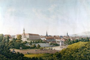 La ciudad de Weimar a finales del siglo XVIII de Unknown artist