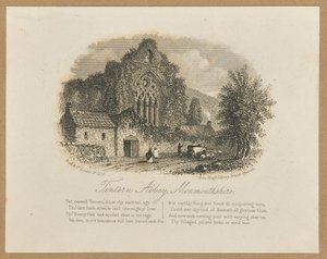 Abadía de Tintern, Monmouthshire de Unknown artist