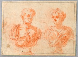 Dos bustos romanos de Unknown artist