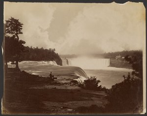 [Vista de las cataratas del Niágara]