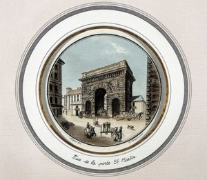 Vista de la puerta de San Martín