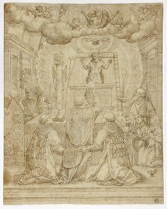 Visión de San Gregorio de Unknown artist