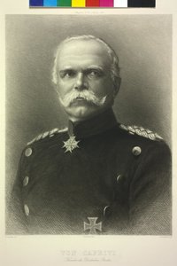 Von Caprivi canciller del imperio alemán de Unknown artist