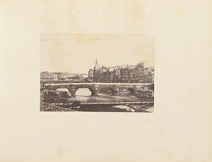 Vista desde el Puente de las Artes de París de Unknown artist
