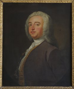 William Oldys, c.1738 (óleo sobre lienzo) de Unknown artist
