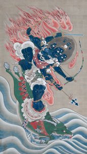 Wisdom King of Great Awe-inspiring Power (Daiitoku Myōō) de Unknown artist
