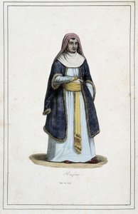Mujer de Rusia - en "Los diferentes pueblos de la tierra" por el Padre Paul Jonhanneaud, Librería de los Buenos libros de Unknown artist