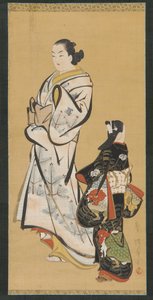 Yujo y una niña (kamuro)