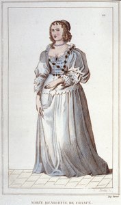 Retrato de Enriqueta María de Francia. París de Unknown artist