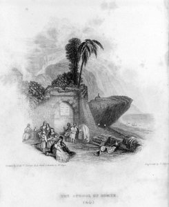 La Escuela de Homero en la isla griega de Quíos de Unknown artist