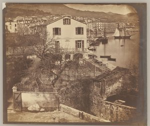 Vista del puerto, Ajaccio, Córcega de Unknown artist/maker