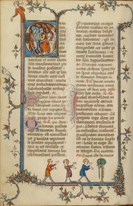 Inicial C: El martirio de Santo Tomás Becket de Unknown artist/maker