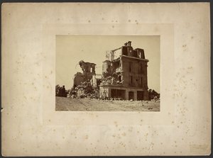Levantamiento de París, Maison Delachaume, Asnières de Unknown artist/maker