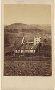 [Villa rural no identificada, Europa] de Unknown artist/maker