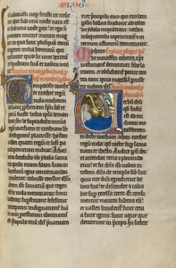 Un ángel ante Miqueas de Unknown  – illuminator