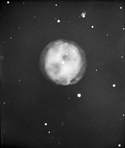 Placa de vidrio astronómica de la nebulosa del Búho en la Osa Mayor (1910) de Unknown photographer