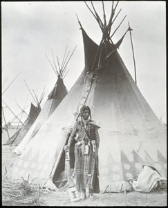 Indio Blackfoot, área de Calgary de Unknown photographer