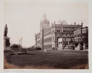 Palacio de Justicia de Calcuta, c.1885 de Unknown photographer