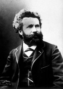 Camille Flammarion, astrónomo francés, circa 1890 de Unknown photographer