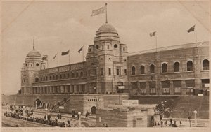 Entrada al estadio, Exposición del Imperio Británico, Wembley de Unknown photographer
