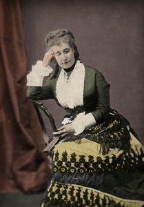 Eugenia de Montijo, esposa de Napoleón III, la última emperatriz de Francia de Unknown photographer