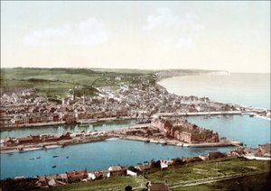 Fécamp y sus acantilados - V. 1895 de Unknown photographer