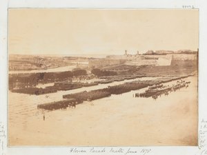 Desfile de Florian, Malta, junio 1878 de Unknown photographer