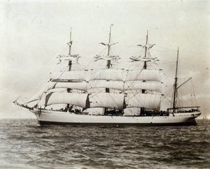 Velero francés Emile Renouf frente a Le Havre 02/07/1897 Fotografía de Unknown photographer
