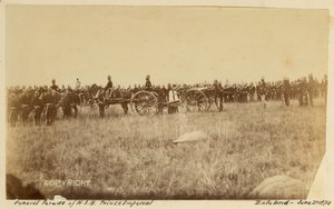 Desfile fúnebre del Príncipe Imperial HIH, Zululandia, 2 de junio de 1879 de Unknown photographer