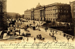 Alemania , Berlin , palacio del emperador alemán , tarjeta postal hacia 1904. de Unknown photographer