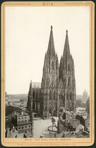Alemania, Renania del Norte-Westfalia, Colonia, catedral, publicado por Roemmler y Jonas, Dresde. de Unknown photographer