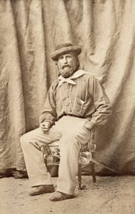 Giuseppe Garibaldi en Caserta en 1860