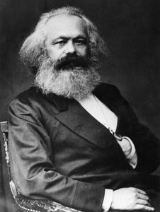 Karl Marx (1818-1893), teórico socialista y revolucionario alemán