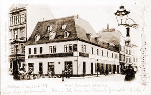 Casa de Robert Schumann en Zwickau, Alemania. de Unknown photographer