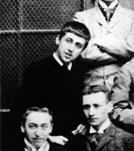 Marcel Proust (1871-1922) en el Liceo de París, c. 1887 de Unknown photographer