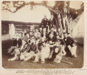 Miembros del Club de Cricket de Calcuta, 1859 de Unknown