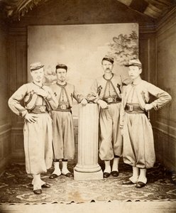 Zuavos papales - Zuavos pontificios - 1865 de Unknown photographer